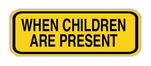 Parking Lot Sign .080 Aluminum 10"H x 24"W