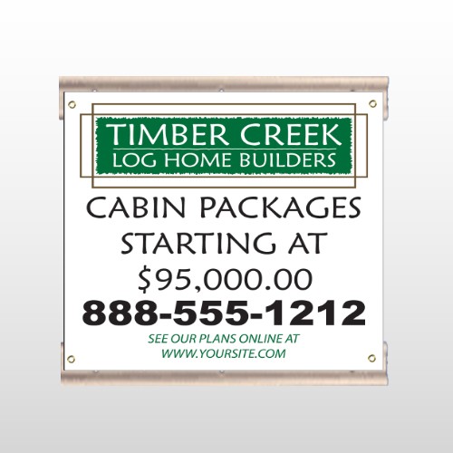 Log Builder 40 Track Sign
