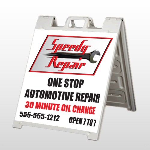Auto Repair 38 A Frame Sign