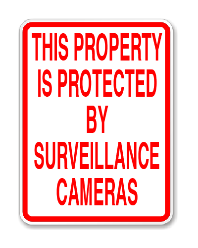 Parking Lot Sign PVC 18"W x 24"H