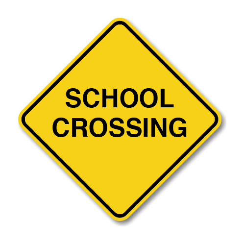 Parking Lot Sign PVC Diamond 30"H x 30"W