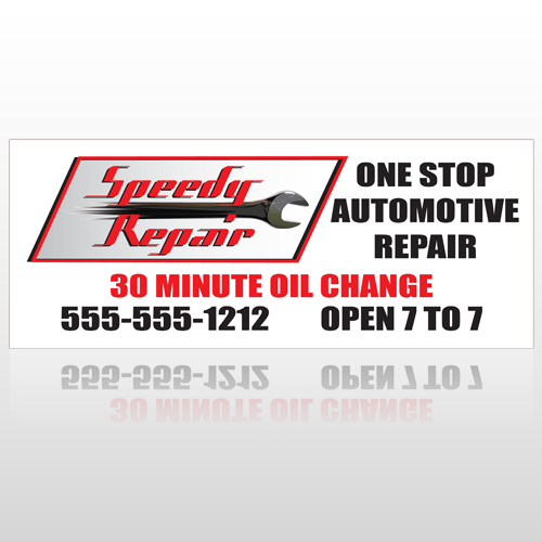 Auto Repair 38 Custom Banner