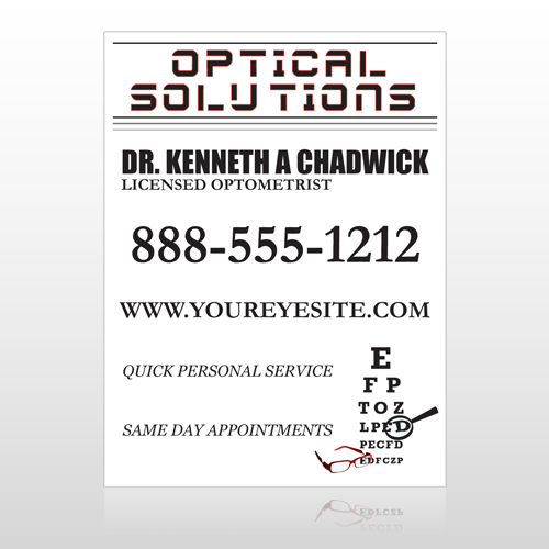 Eye Doctor 131 Custom Sign