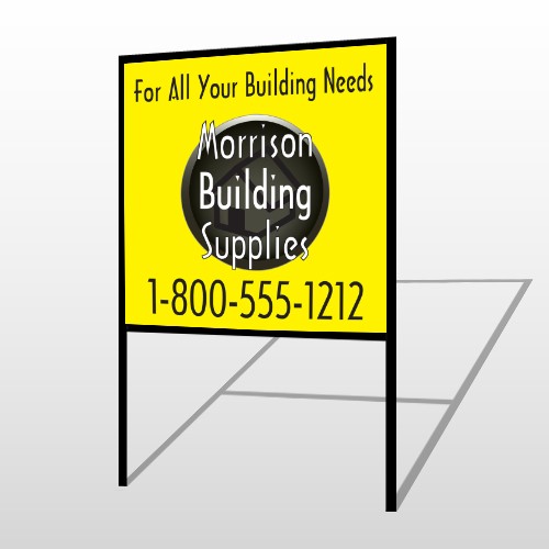 Small Black House 219 H Frame