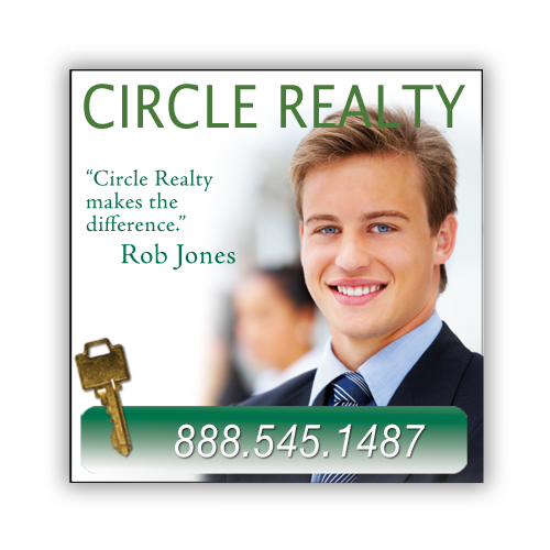 H Frame Replacement Rigid Board 24"H x 24"W Sign