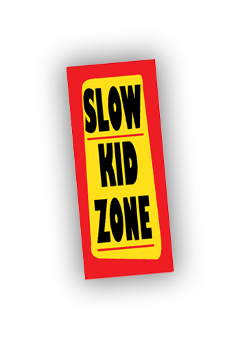 Replacement Rigid Sign 12"W x 24"H for A-Frame