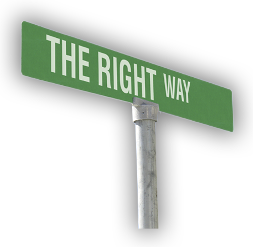 Street Sign Kit- 8ft Rd Post & 1 Aluminum Sign 6"H x 36"W Double Side