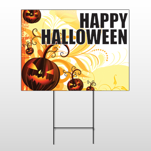 Halloween 10 Wire Frame Sign