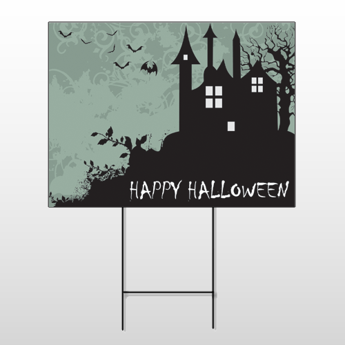 Halloween 4 Wire Frame Sign