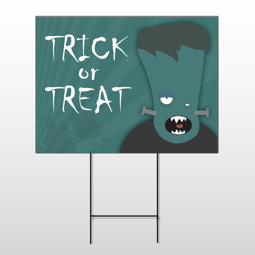 Halloween 6 Wire Frame Sign