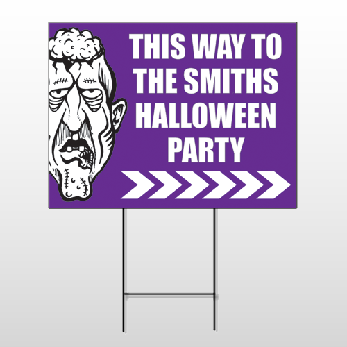 Halloween 8 Wire Frame Sign