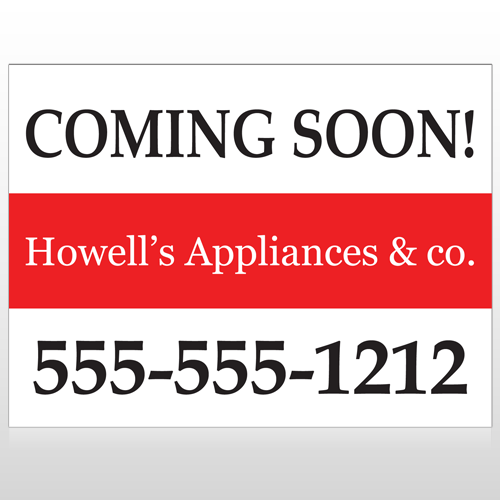 Coming Soon 88 Custom Sign