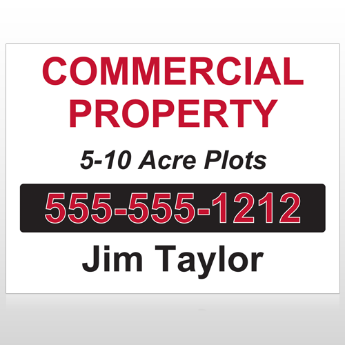 Commercial 58 Custom Sign