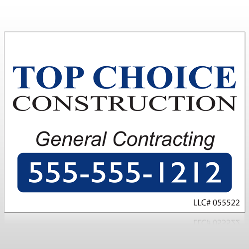 Construction 70 Custom Sign