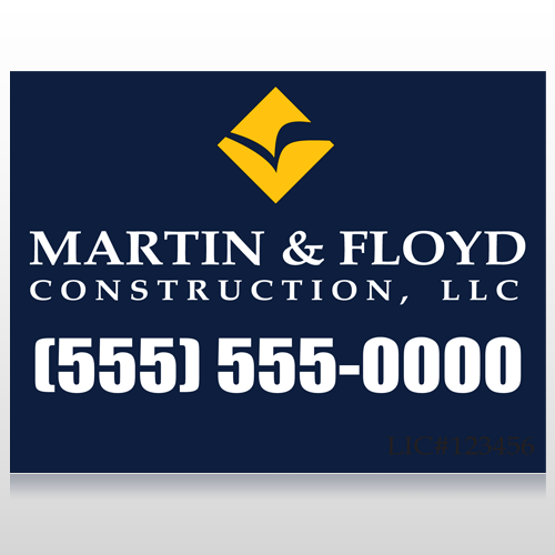 Construction 73 Custom Sign