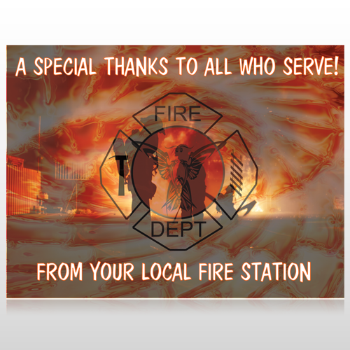Fire 432 Custom Sign 