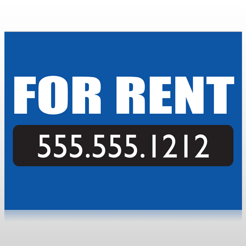 For Rent 128 Custom Sign