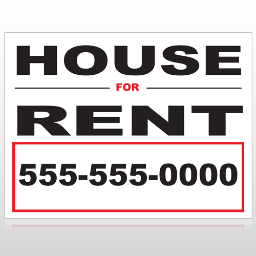 For Rent 138 Custom Sign For Lease/Rent Sign Panels Real Estate