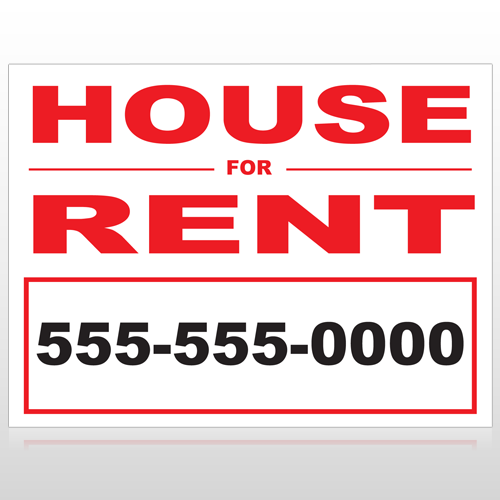 For Rent 139 Custom Sign