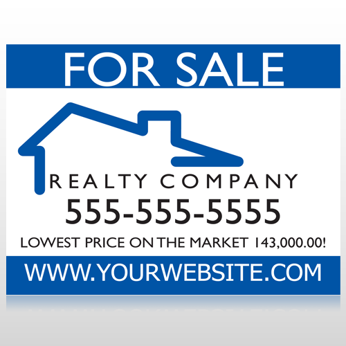 For Sale 110 Custom Sign