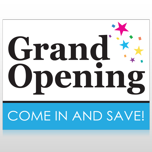 Grand Opening 89 Custom Sign