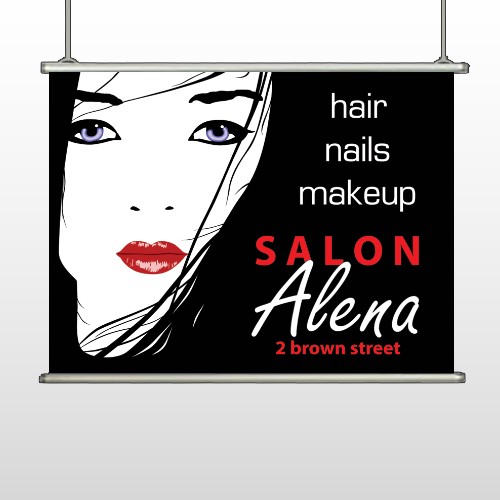 Salon 125 Hanging Banner
