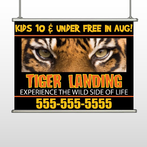 Tiger Landing 303 Hanging Banner
