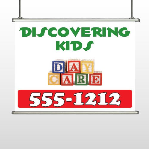 Toy Blocks 183 Hanging Banner