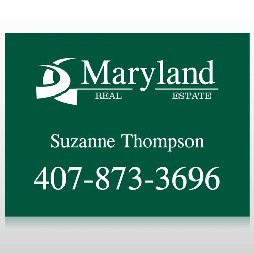 Maryland 6 Custom Sign