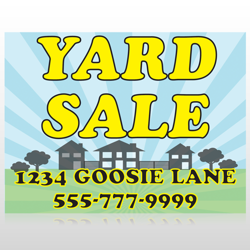 Neighbor Sale 549 Site Sign