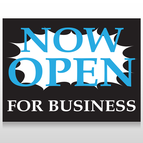 Now Open 90 Custom Sign