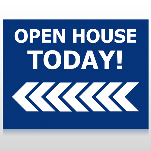 Open House 19 Custom Sign