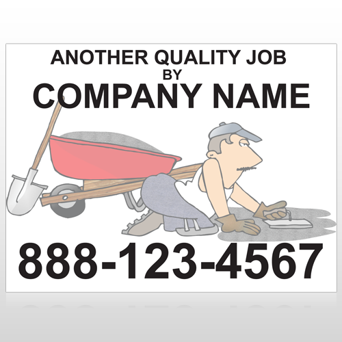 Paving 262 Site Sign