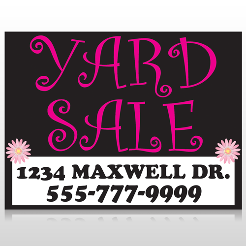 Pink Girl Sale 552 Custom Sign