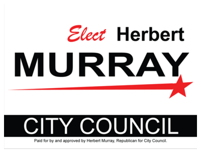 Political 45 Custom Sign