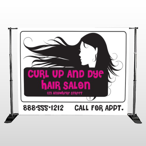 Hair 130 Pocket Banner Stand
