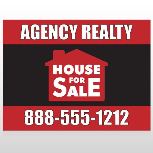 Red House Sale 254 Site Sign