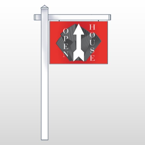 Buildings 234 18"H x 24"W Swing Arm Sign