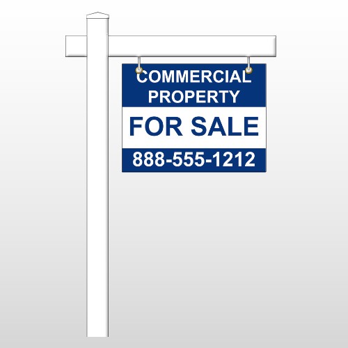 Commercial 3 18"H x 24"W Swing Arm Sign