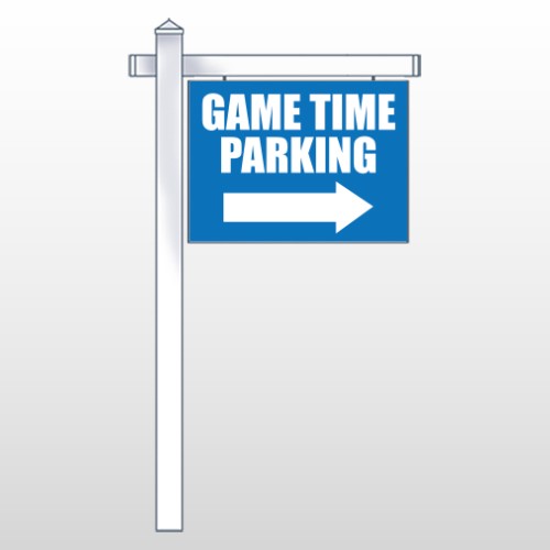 Parking 298 18"H x 24"W Swing Arm Sign