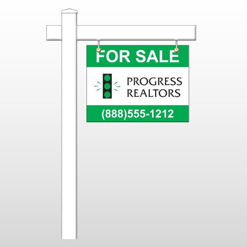 Realtors 8 18"H x 24"W Swing Arm Sign