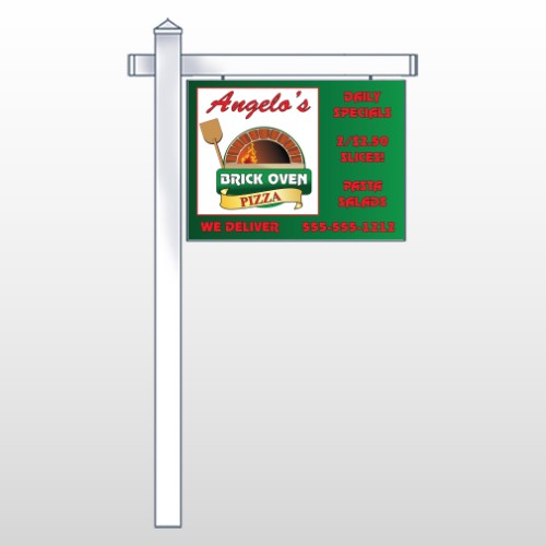 Pizza 129 Site Sign