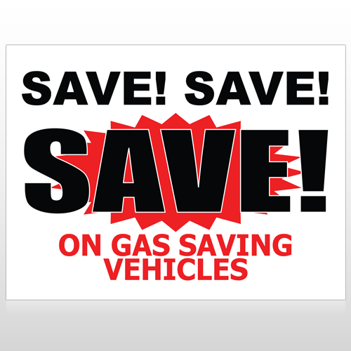 Save Save 150 Custom Sign