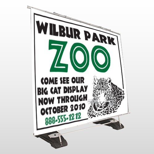 Zoo 127 Exterior Pocket Banner Stand