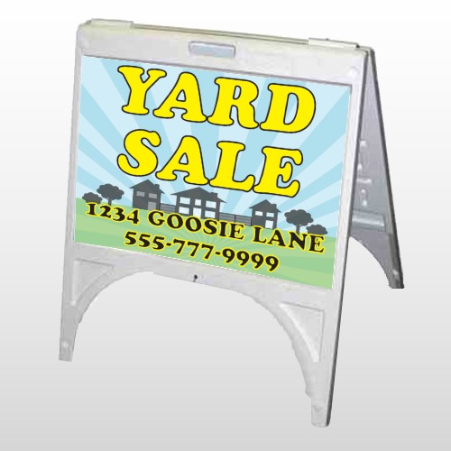 Neighbor Sale 549 A Frame Sign