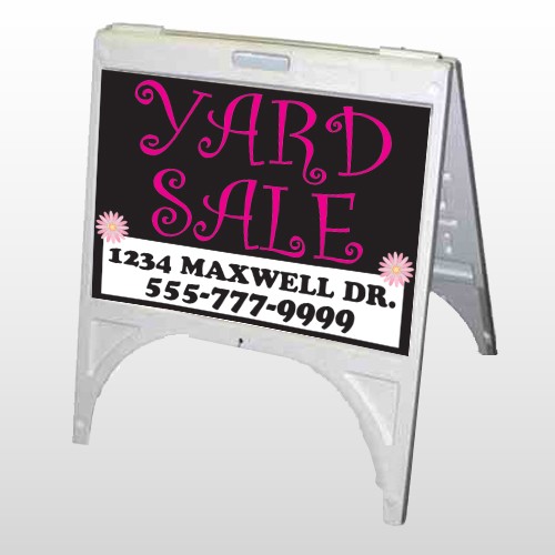 Pink Girl Sale 552 A Frame Sign