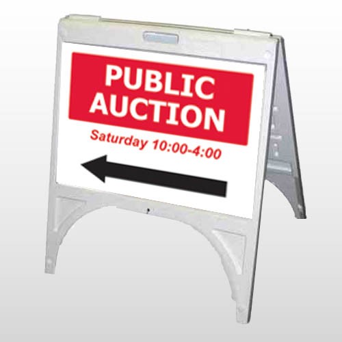Auction 61 A Frame Sign