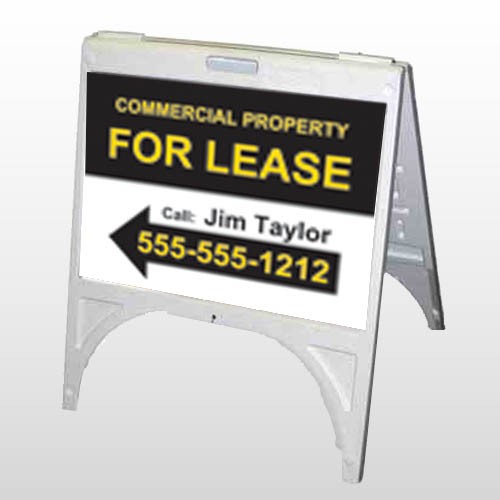 For Lease 42 A Frame Sign
