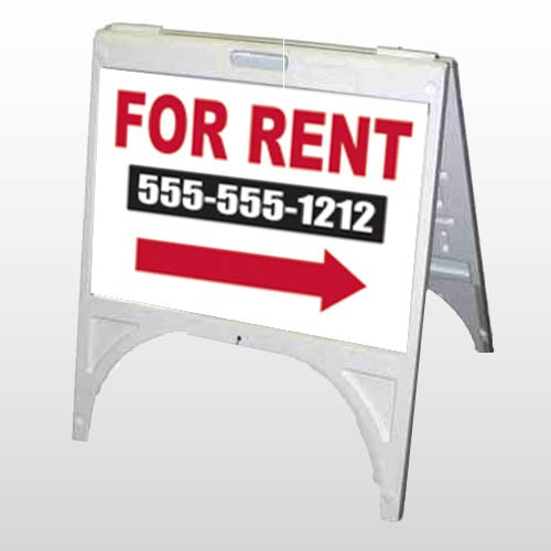 For Rent 46 A Frame Sign