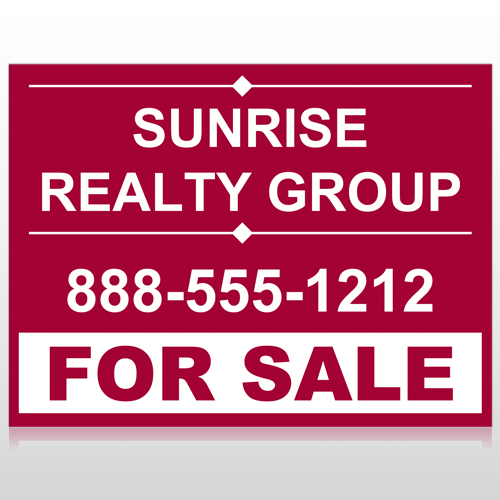 Sunrise 16 Custom Sign